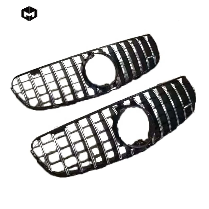 Hight Quality Manufacture ABS Front Grill Grille Intake Grid For  Ben z C-Class W205 C63 Amg