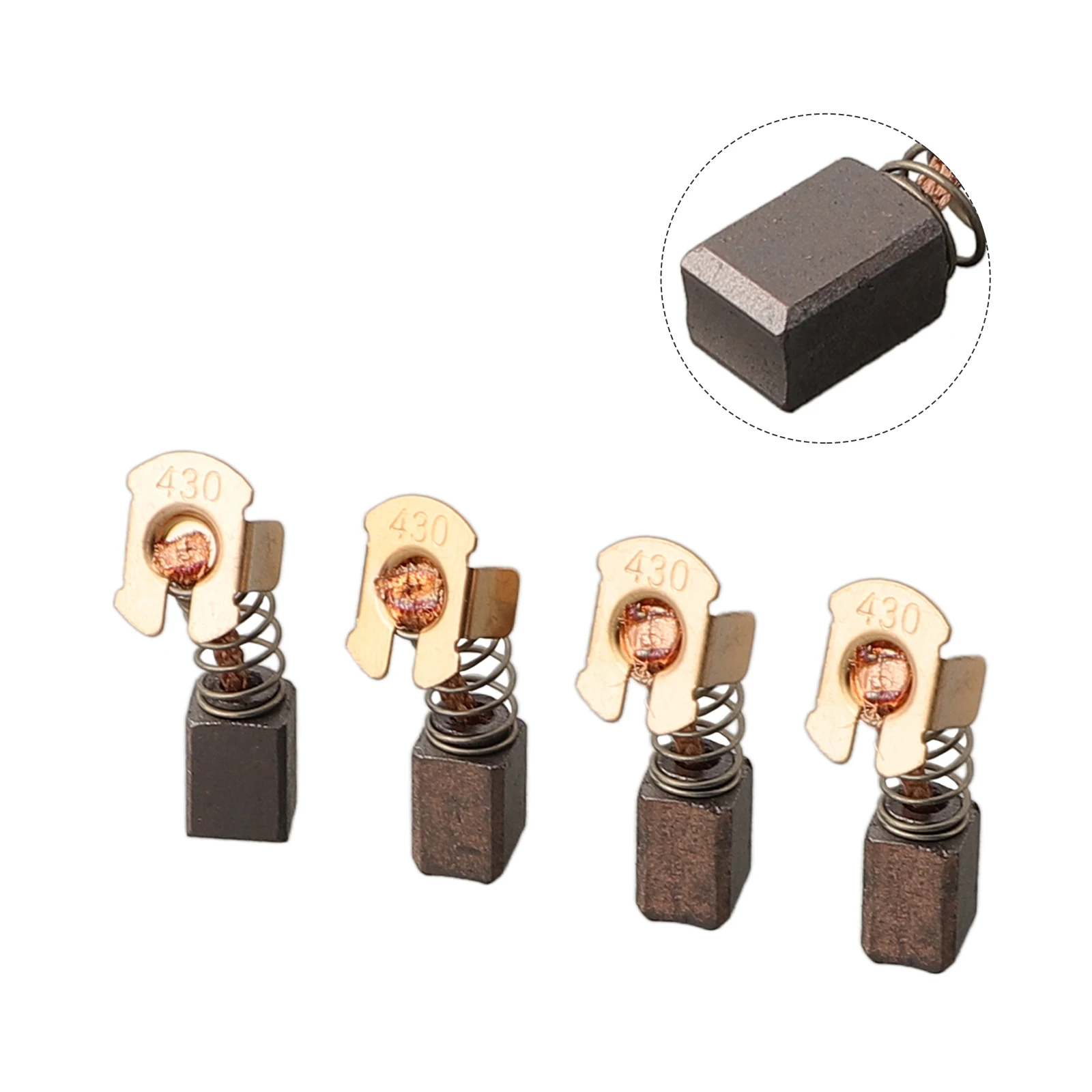 4pc CB-430 Carbon Brushes For 18V for lxt Angle Grinder BHR200 DGA452 DGA452Z 191971-3 Electric Motor Tools Spare Parts