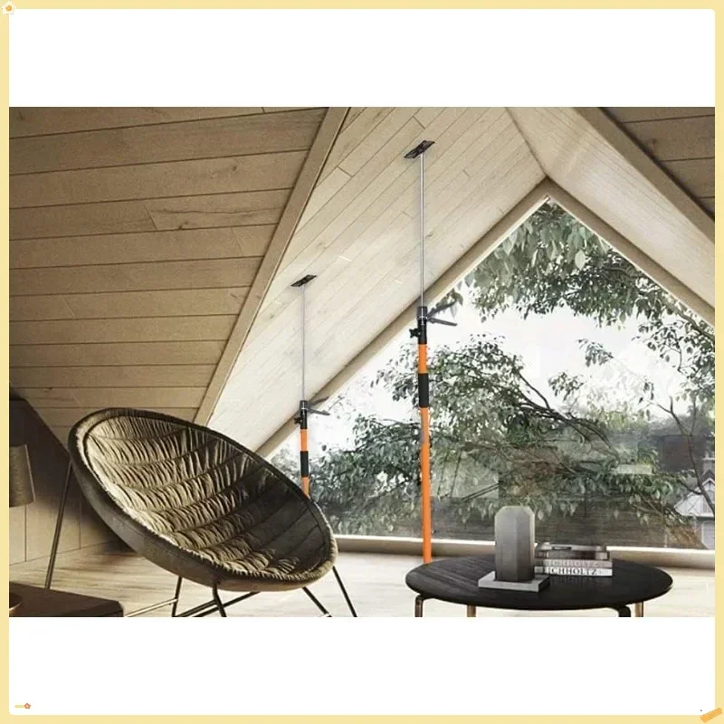 Стальная телескопическая регулируемая система поддержки сторонних рук 2PK — поддерживает 154 фунтов, удлиняет 49–14 дюймов |   для любителей DIY/черделителей