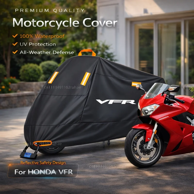 

Чехол для мотоцикла HONDA 1200x VFR750, водонепроницаемый, сверхпрочный, из полиэстера, с защитой от ультрафиолета, для улицы, от дождя, пыли и солнца