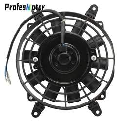 Motorcycle Radiator Fan 12V Electrofan Cooling for KTM Honda Yamaha ATV Quad Go Kart Moped 250cc Motocross Accessories Wholesale