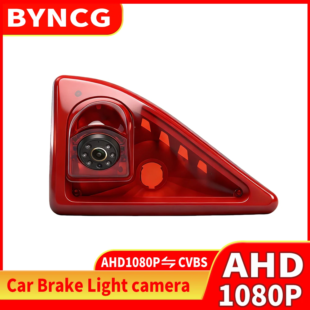 AHD 1080P Gold Lens Brake Light Rear View Reverse Camera For Renault Master Nissan NV400 Opel Vauxhall Movano Vans 2010-2016