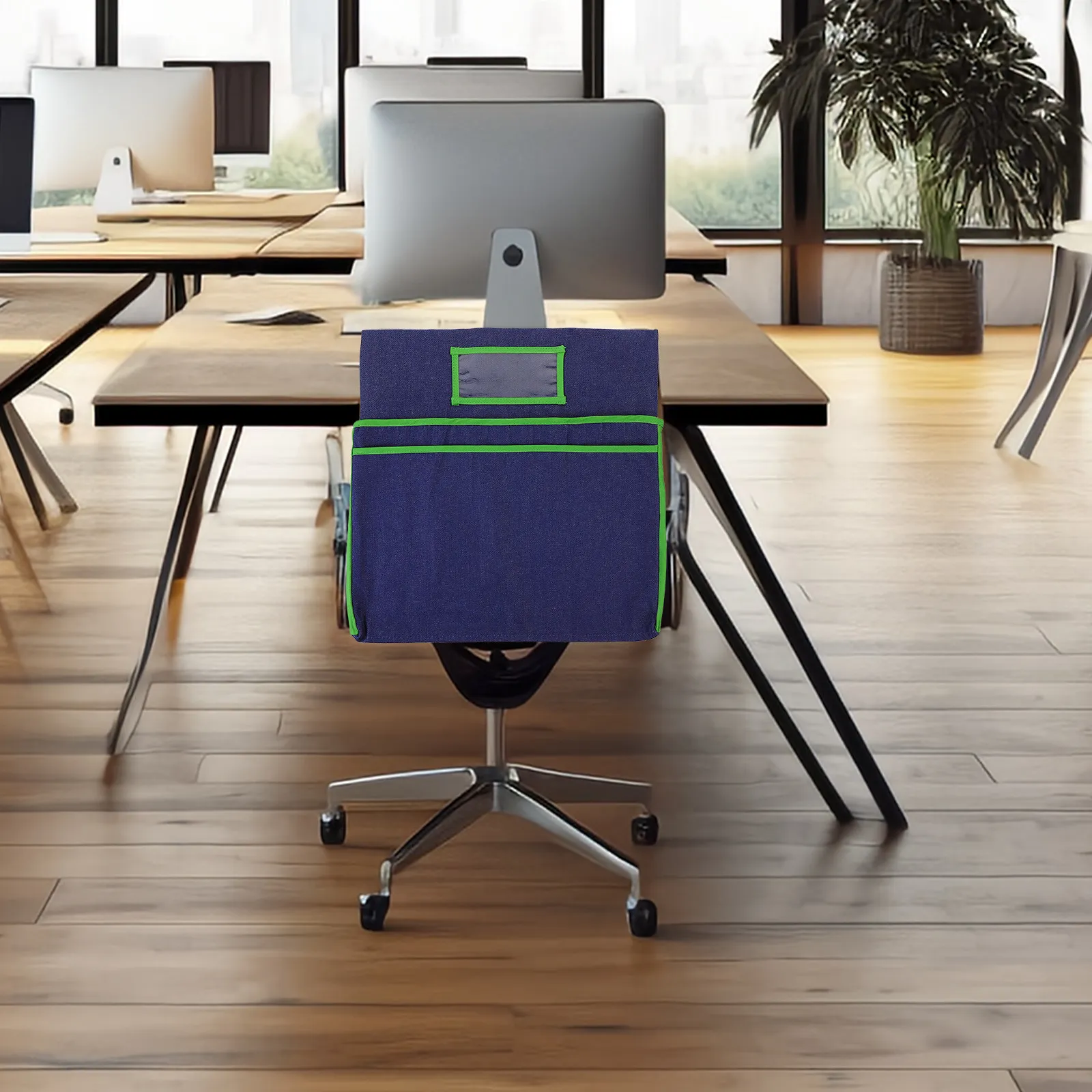 

Джинсовый чехол на спинку студенческого стула с отсеком для хранения, защитный чехол для сидений классных стульев