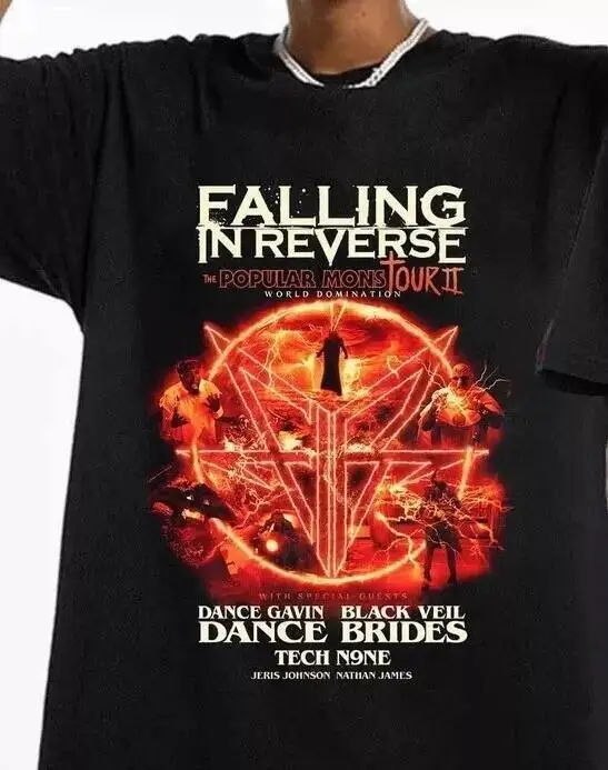 Falling In Reverse The Popular Monstour II Tour 2024 Shirt  Falling In Reverse 2