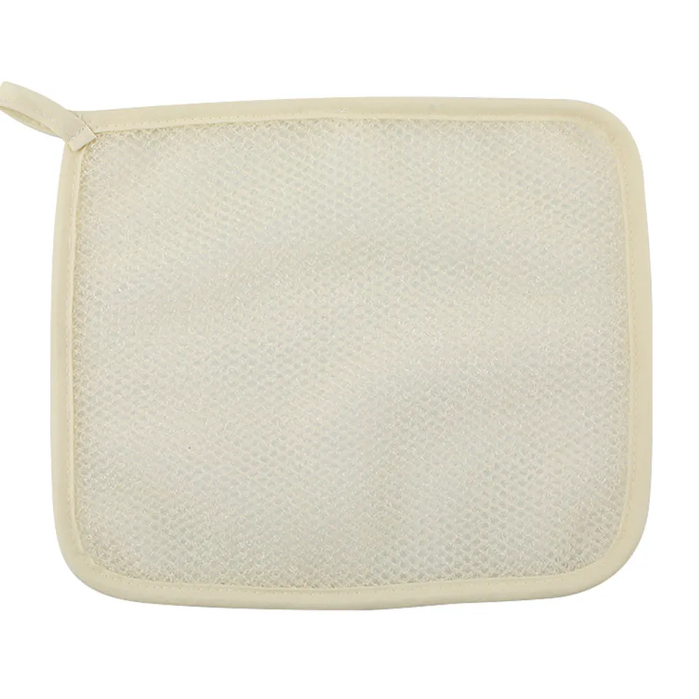 

6Pcs Natural Exfoliating Bath Towel Nylon Expandable Back Rub Shower Cloth Skin Care Body Scrub Towel Bathing Accessories