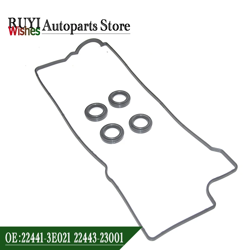 22441-3E021 22443-23001 New RH Valve Cover Gasket Set for Kia Optima Rondo Hyundai Santa Fe 2.7L V6 G6EA 224413E021 2244323001