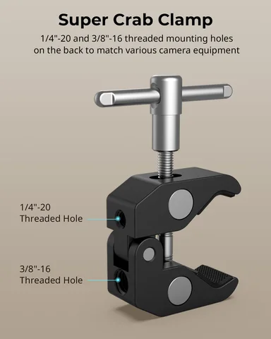 SmallRig зажим для монитора - надежное крепление для видеосъемки — изображение товара