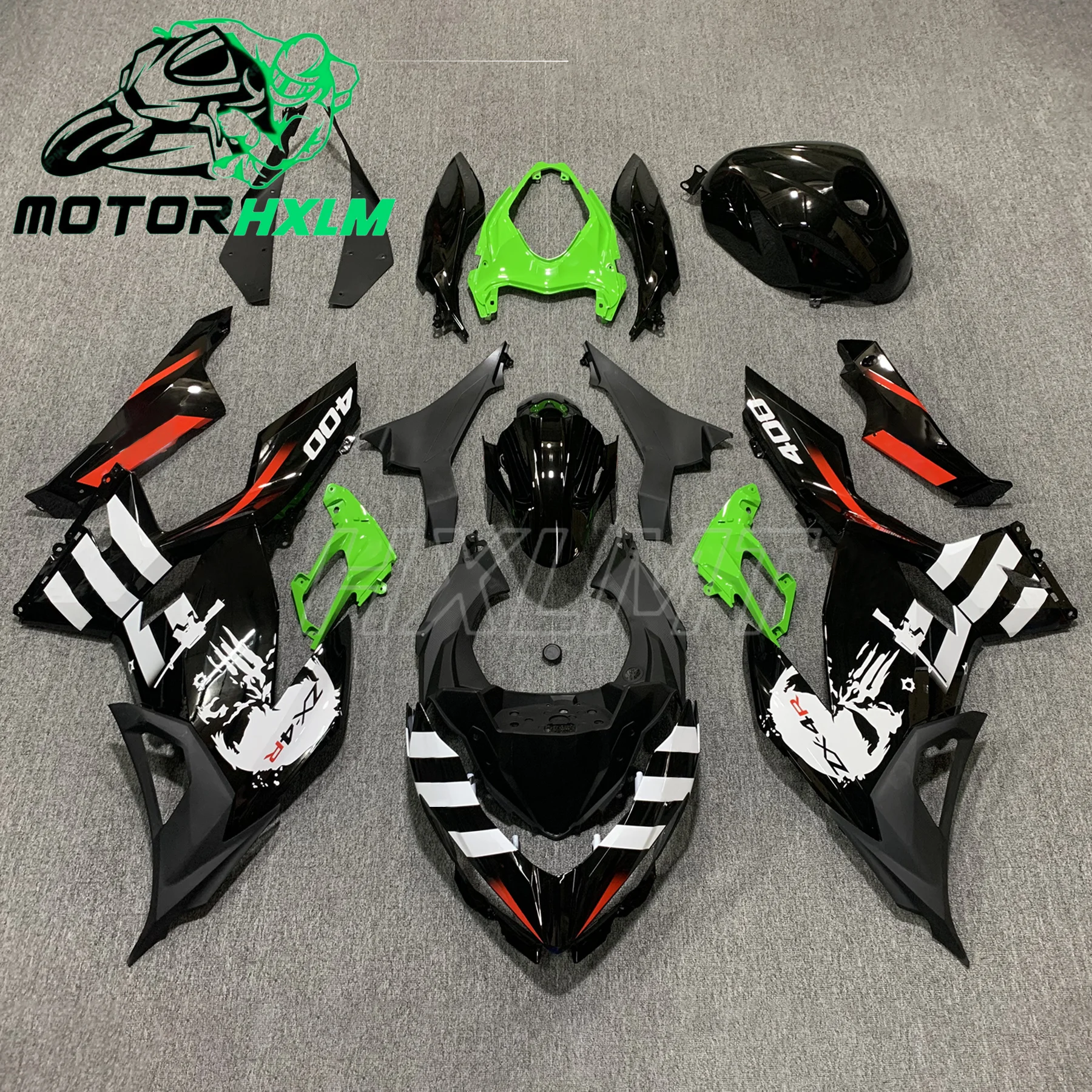 Fairing kit Sturdy ABS 2020 2021 Molded For Kawasaki Ninja400 ZX400 2018-2023 Motorcycle Bodywork fairing kit Full fairing kit