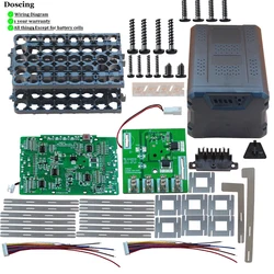 40*INR18650 Replacement Battery Case PCB DIY Capacity for Greenworks 80V GBA80200 GBA80250 GBA80400 GBA80250 GBA80500