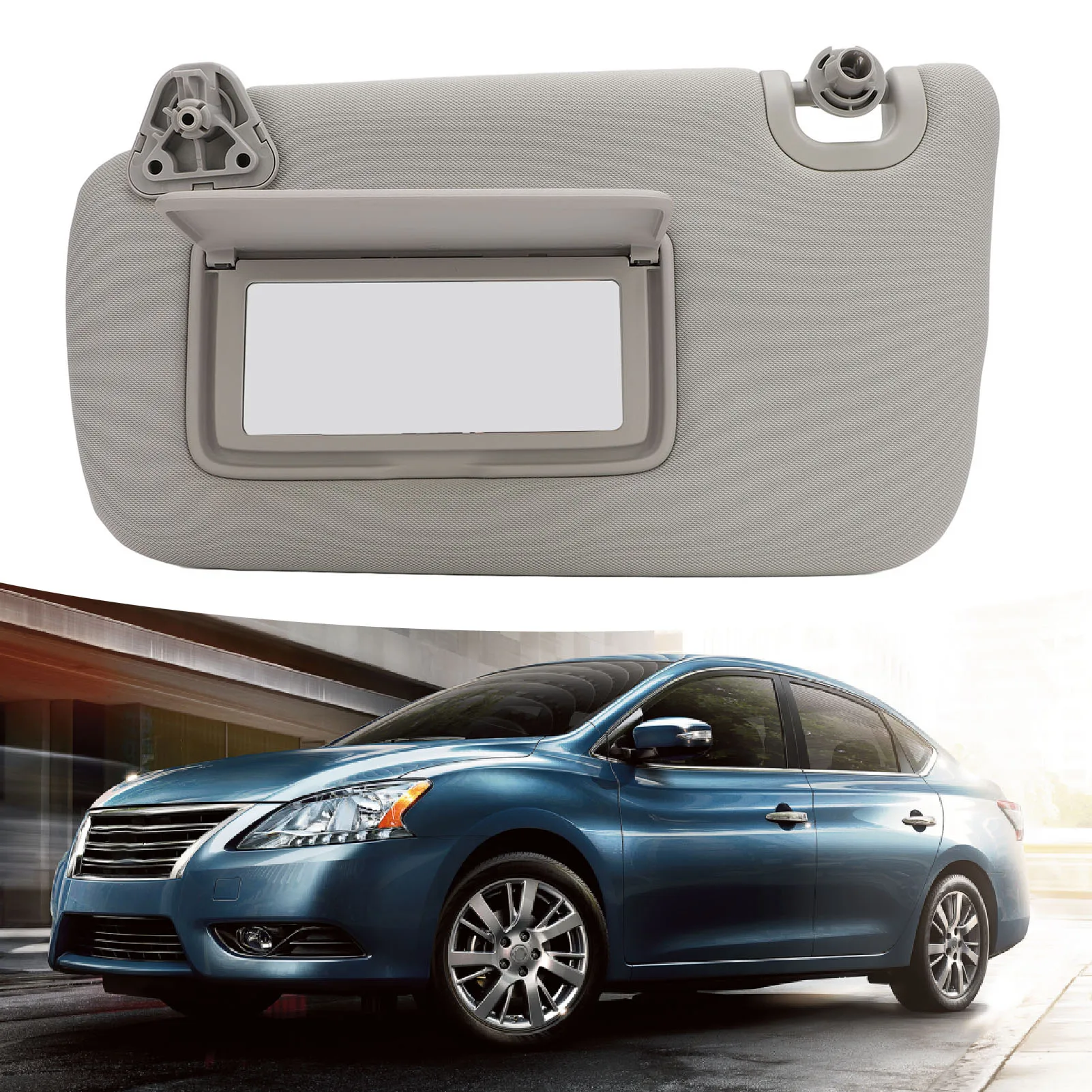 

Front Left Sun Visor Direct Replace Easy Install Driver Side Sun Visor Stylish 96401‑3SG8A Perfect Fit for 2013‑2019