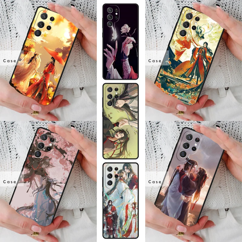 Tian Guan Ci Fu SOFT TPU Phone Case for Samsung Galaxy S26 S25 S24 S23 S22 S21 S20 Note10 Plus FE Ultra Cover