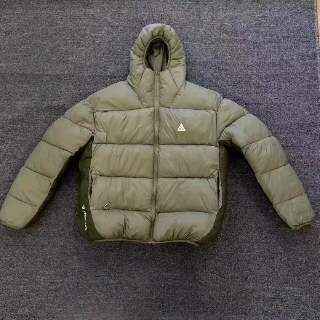 الشتاء مقنعين الرياضة قصيرة القطن أسفل سترة دافئة التطريز رجالي الكورية موضة مقاوم للماء يندبروف سترات شتوية معطف رجالي #1