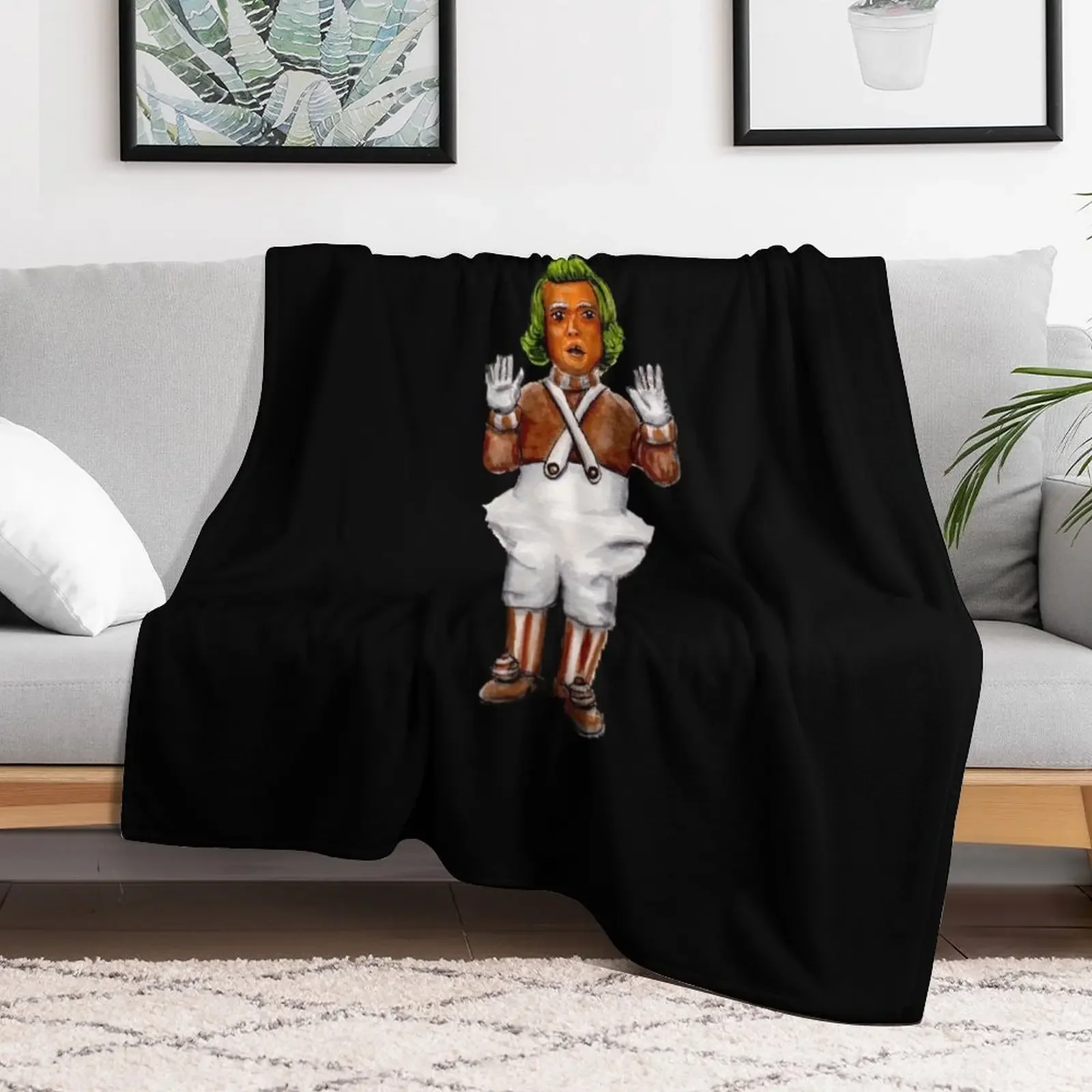 Oompa Loompa Doompity Doo Throw Blanket warm winter Hair Moving Decorative Sofa Blankets