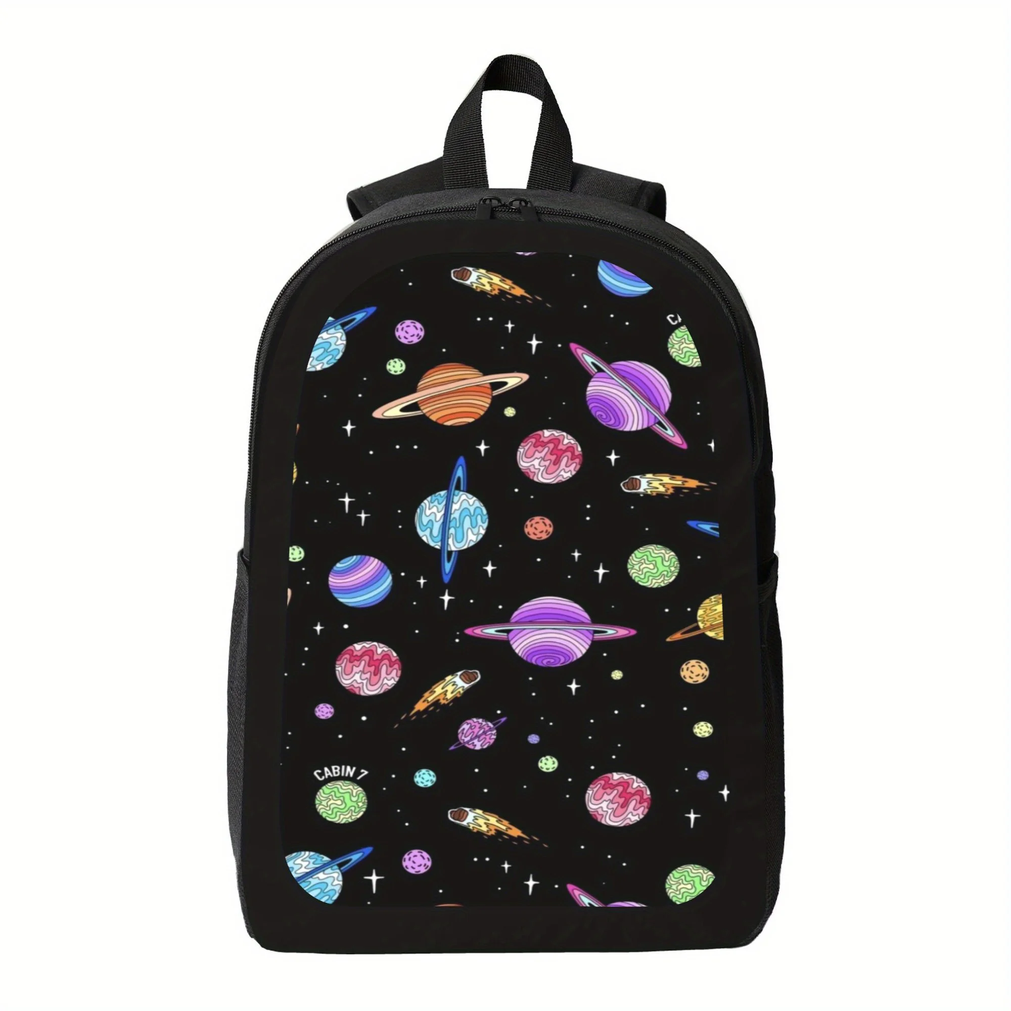 Esta mochila escolar, con un diseño de cielo cósmico y estrellado, es perfecta para niños y niñas. Es ligero y espacioso.