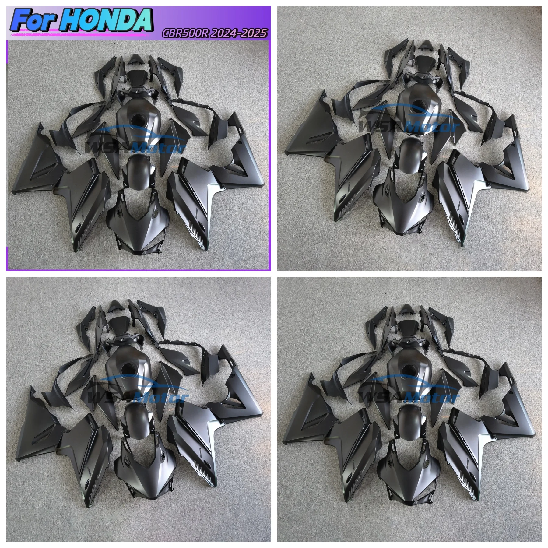 Fit For Honda CBR500R CBR 500R 2024-2025 Fairing Kit Full Set Motorcycle Fairings Painted Bodywork New ABS Plastic