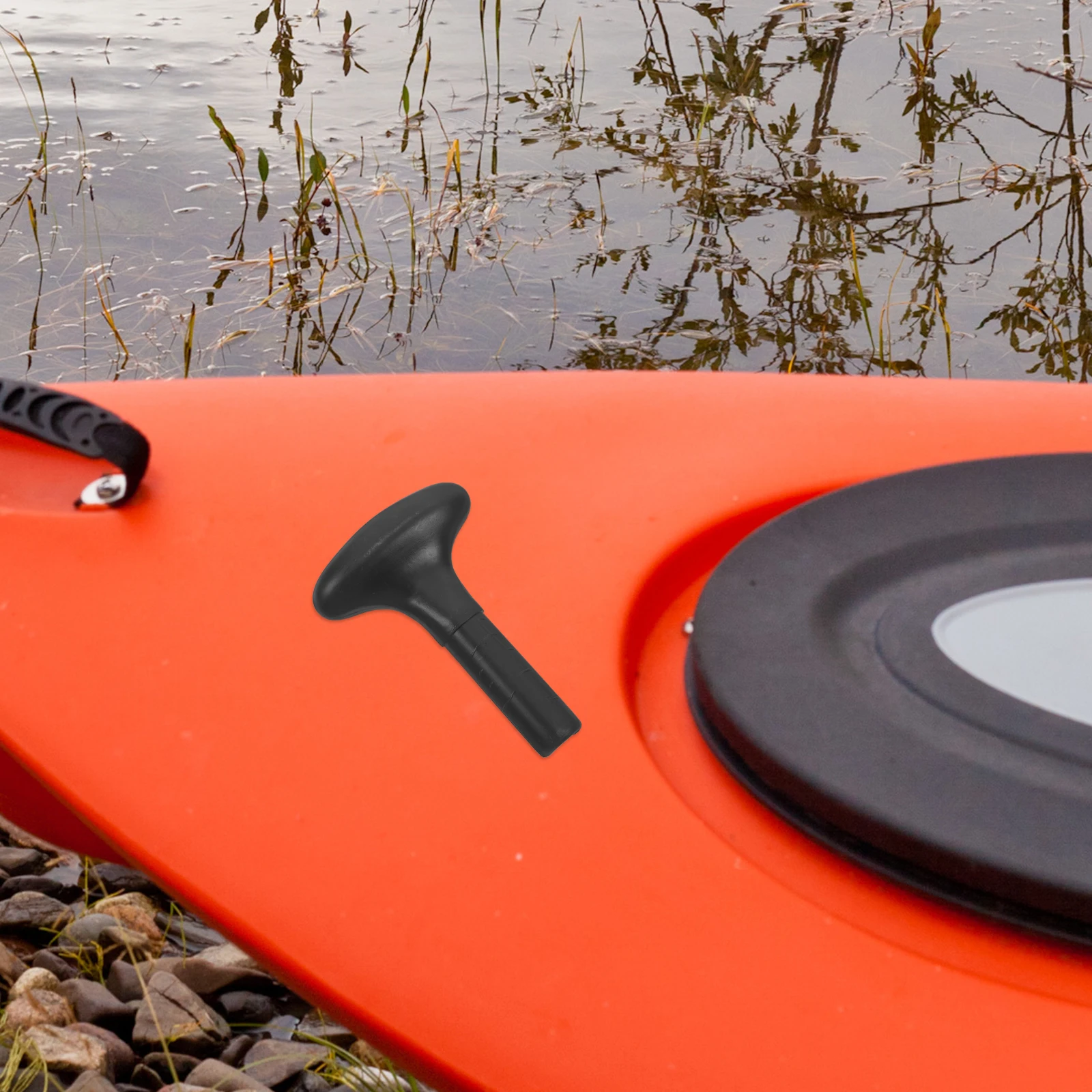 

Lightweight Pvc Straight Rod Handle Adjustable Non-Slip Comfortable Grip For Kayak Surfing Stable Support Durable Replacement