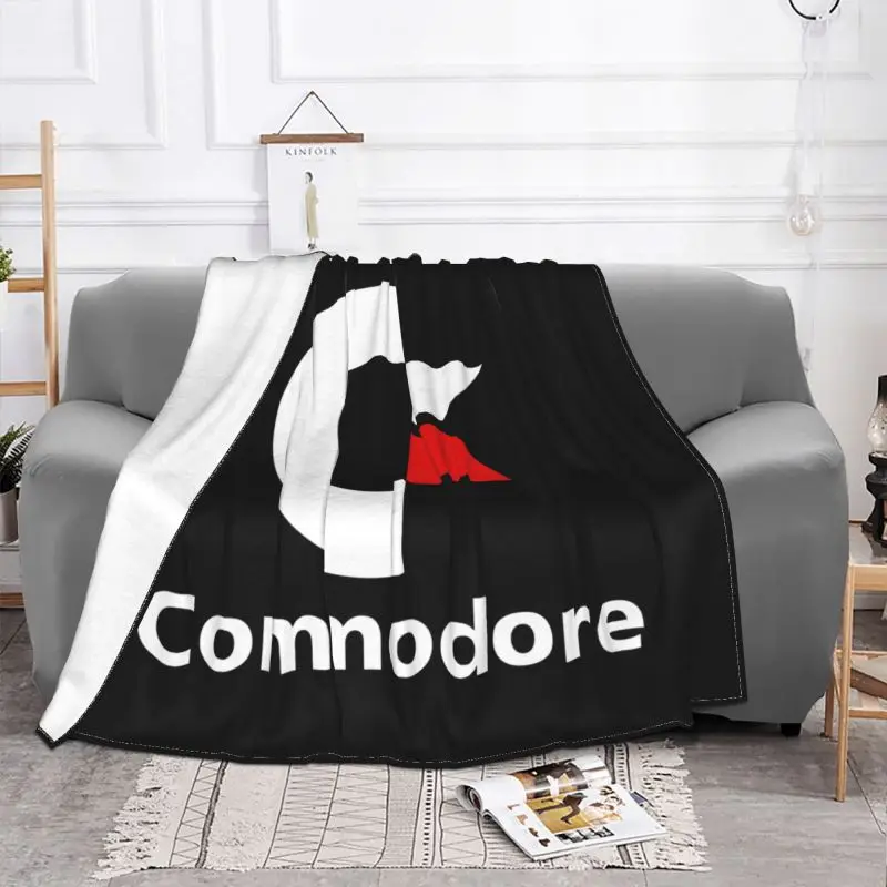 Commodore 64 Amiga Pc Gamer Tv 80S Blanket Soft Textile Nap Blanket Bedding Throws Family Expenses