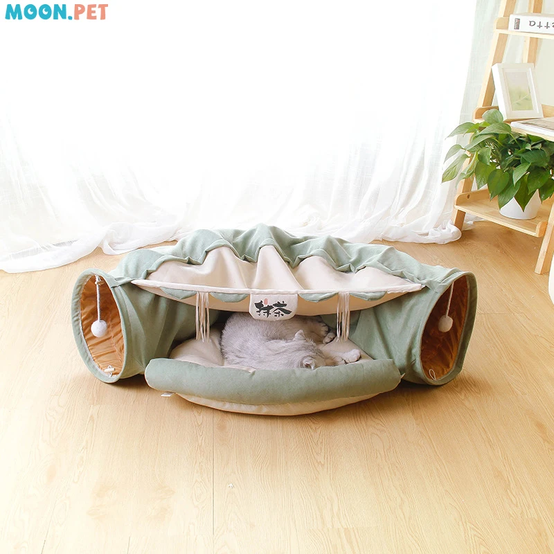 Cat Tunnel Four Seasons Universal Cat Toy for Convenient Storage and Folding Little Cat Supplies