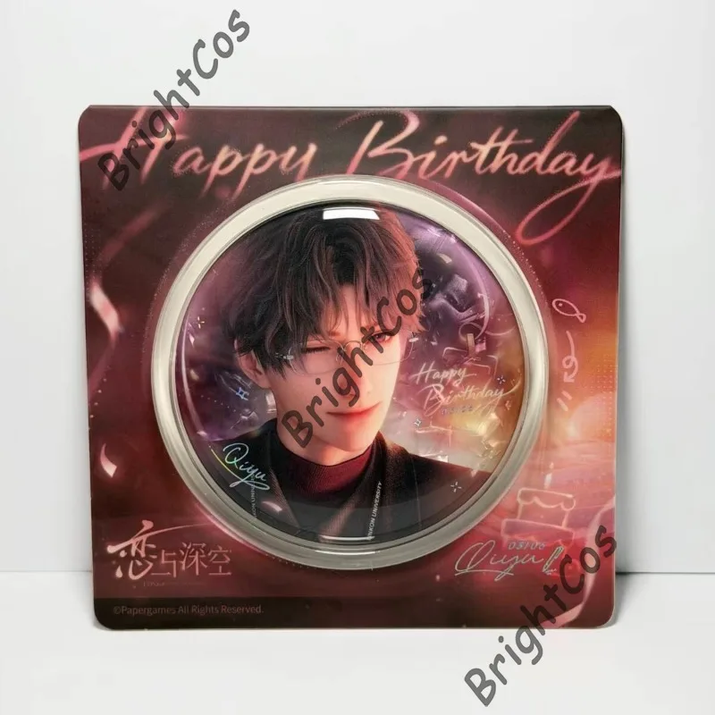 [offical Merch] Anime Love and Deepspace Game 2026 Rafayel Birthday Duskbright Steps Photo Card Badge Acrylic Stand Memory Book