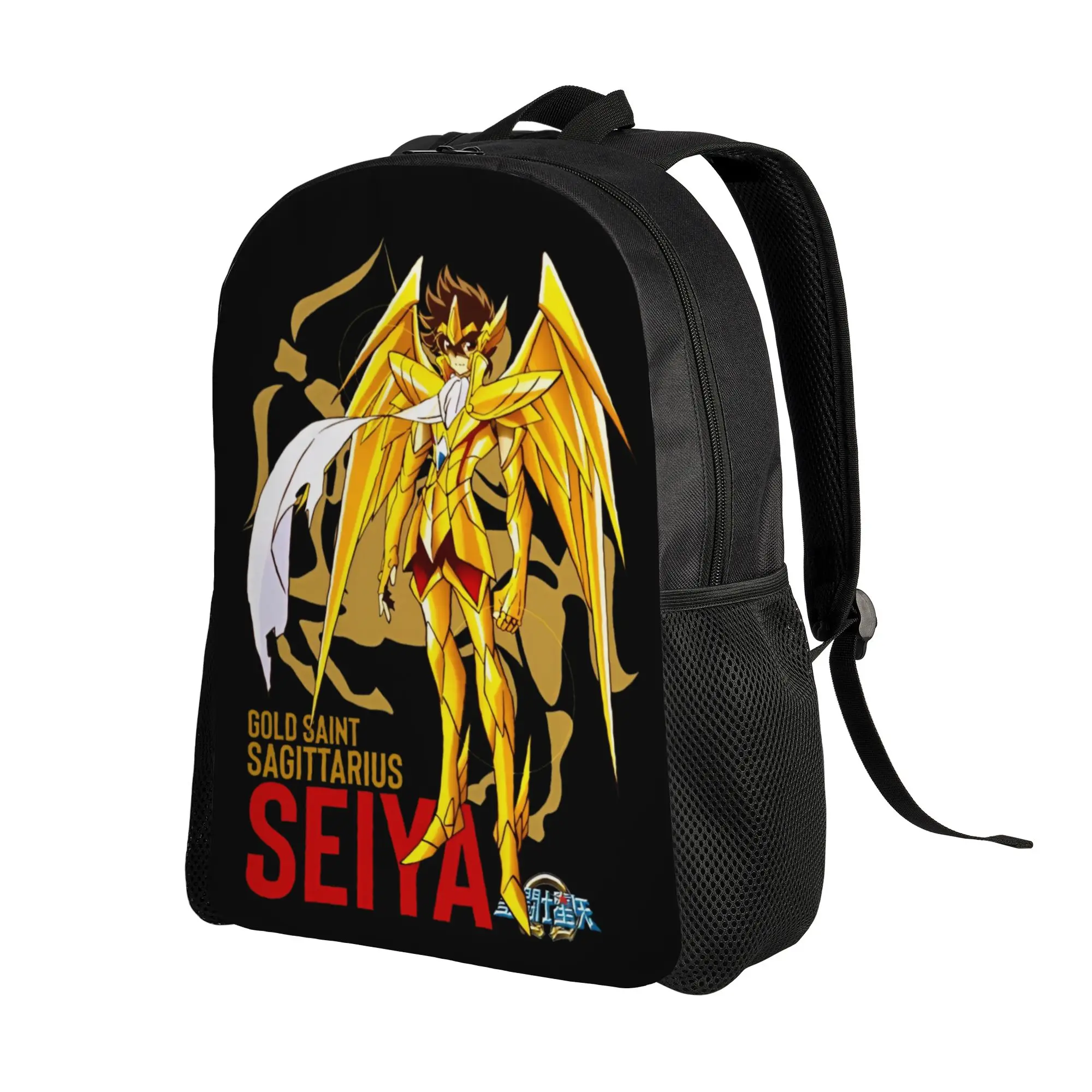 Saint Seiya Sagittarius backpack  ita bag  mochila Light School Sturdy Shoulder Rucksack