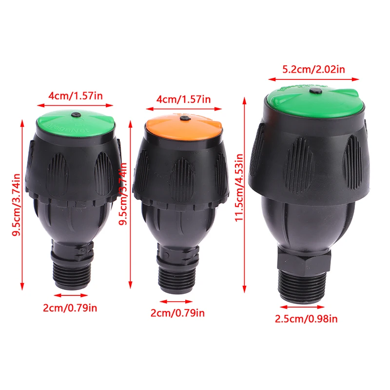 1Pc Sprinkler Head Garden Lawn Rotating Sprinkler Scattering Nozzle 360 Degree Automatic Rotating Irrigation Sprinklers
