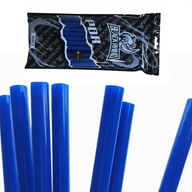 20pcs Black Rhino Glue Sticks For Car Dent Removal Paintless Dent Repair PDR Tools