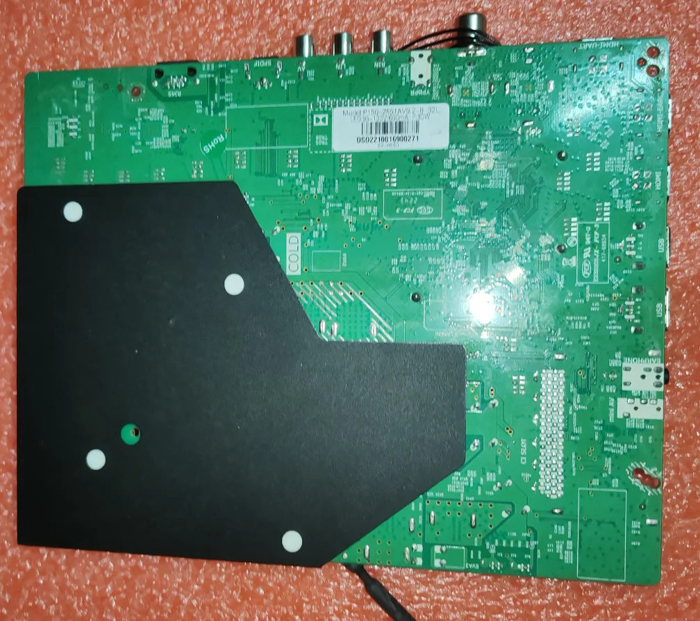 P150-2851AV9.2   WiFi network three-in-one TV motherboard, physical photo for  95V--130V 600ma    80W