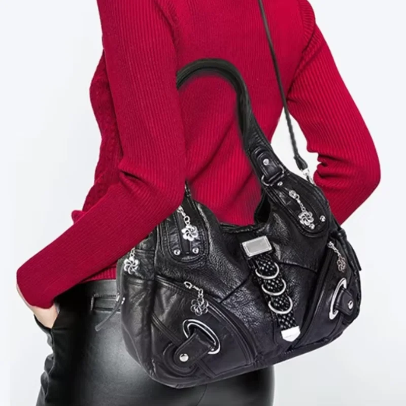 

Women Handbags Fashion Shoulder Bag Large Tote Top-handle Shopping Pack Multifunctional Satchel Lady Hobos Large Purse