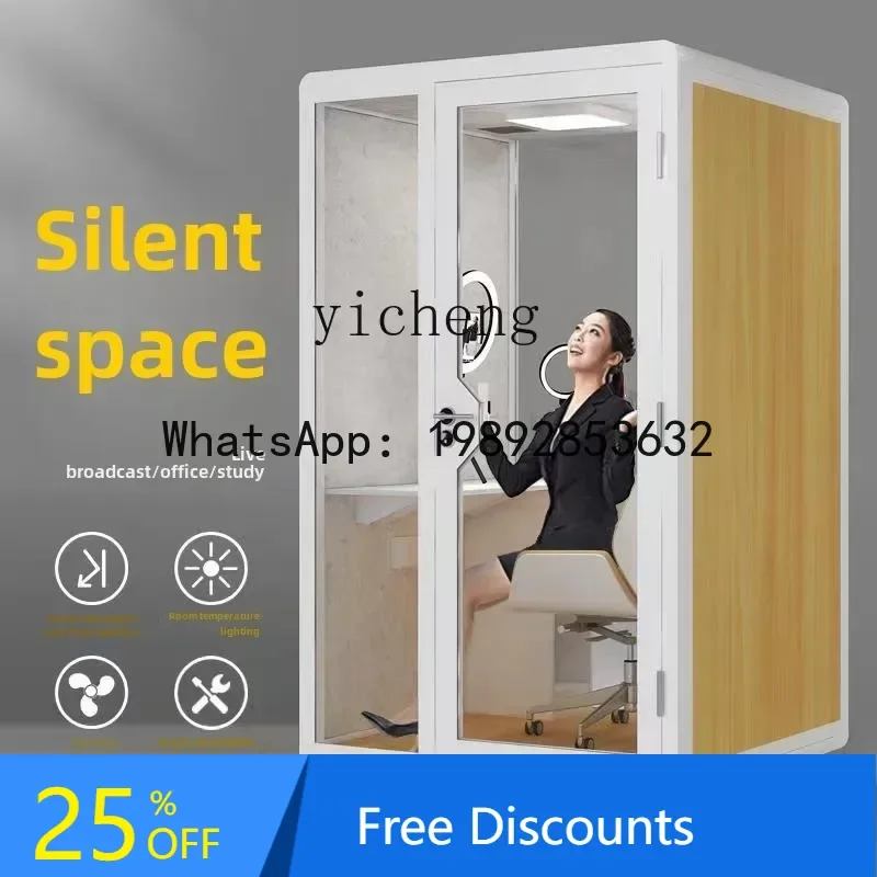 

recording studio soundproof room mobile removable home piano room telephone booth singing room silent warehouse