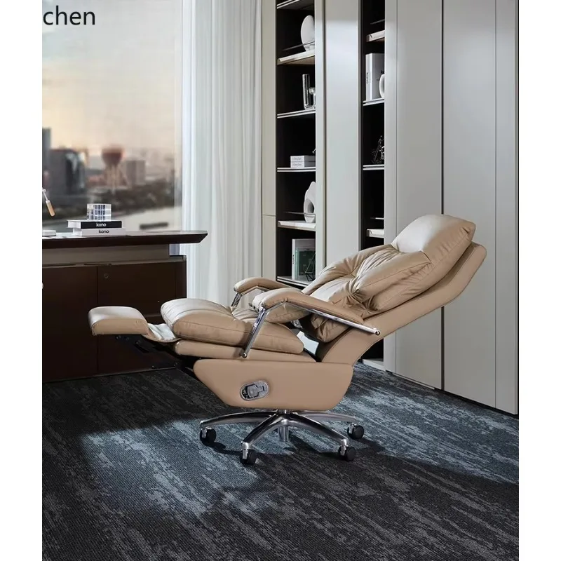 DSA Multifunctional Furniture Leisure Single Office Chair Computer Chair Leather Back Chair