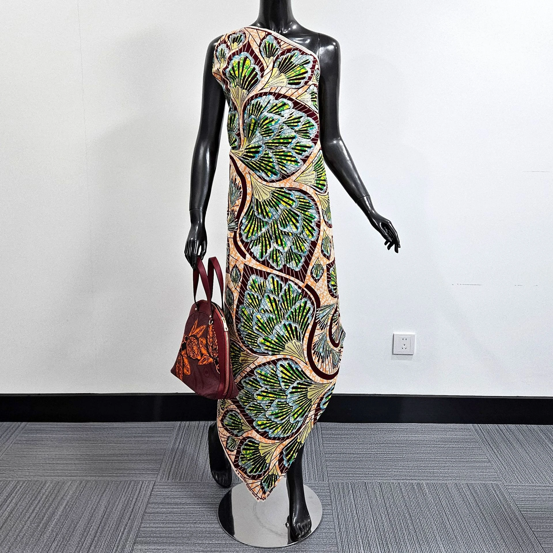green-printed-cotton-african-waxed-fabric-diy-sewing-dress-clothes-pants-cotton-fabric-115cm-wide-6yards-long-r7117