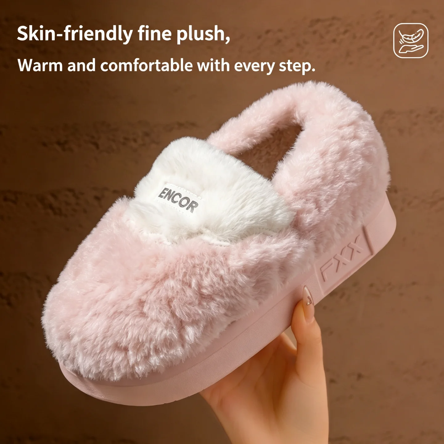 Winter Super Warme Hausschuhe für Damen und Herren, dicke Sohle, Plüsch, weich, bequem, für drinnen, Baumwolle, flauschig, Paar-Schuhe, Freizeit – Detail 13