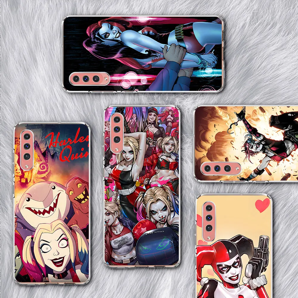 Harley Quinn Case for Samsung Galaxy A30s A50 A50s A70 A70s A40 A7 A04s A20e A10 A20 A30 A20s A03s A10s Silicone Phone Cover