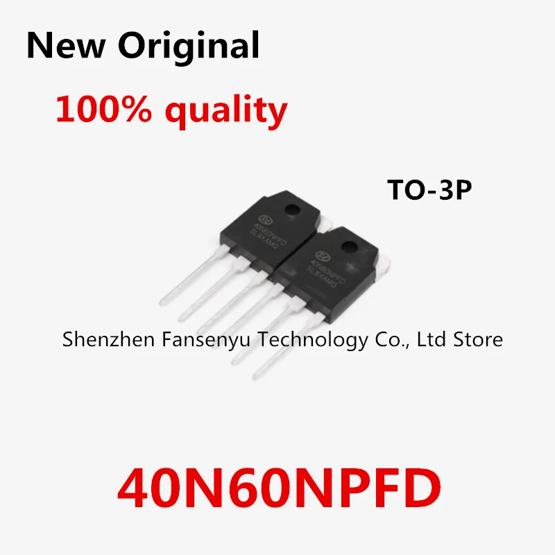 

10PCS/lot 40N60NPFD TO-3P 40N60 600V 40A IGBT SGT40N60NPFDPN TO3P