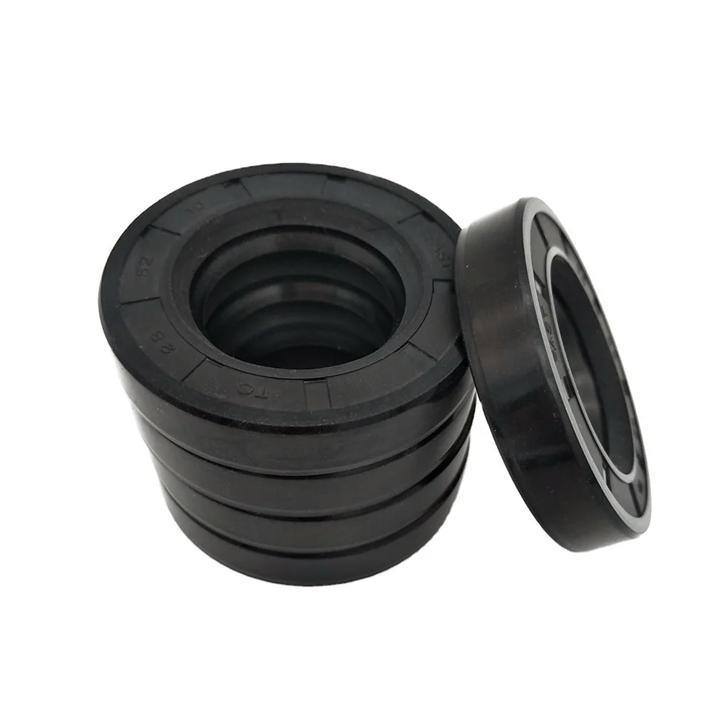 SIGO 40x50x4/7/8/10  40x53x7 Nitrile Rubber NBR Double Lip Spring TC Ring Gasket Radial Shaft Skeleton Oil Seal