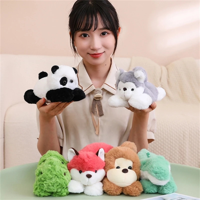 Cute Plush Toy Stuffed Animals Hugging Pillows Sleeping Doll Kids Room Decors Couch Bedroom Cuddling Toy ClawMachines Toy