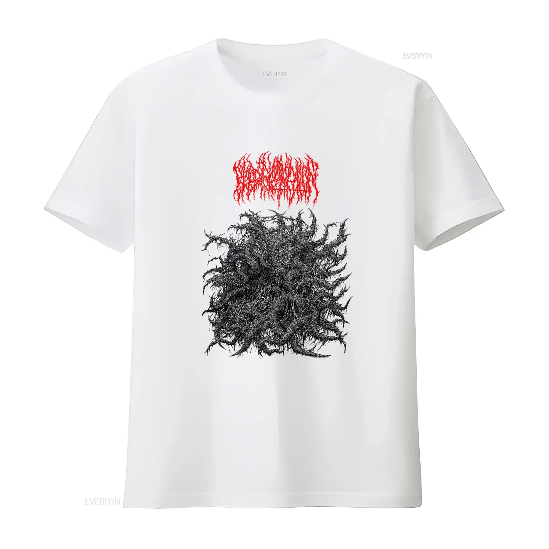 Blood Incantation Split T Shirt Full Size S 5XL Unique Design for Metal Fans vintage Washed Top For Everyday Wear graphic