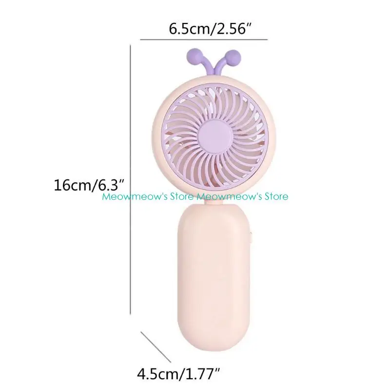 W91A 充電式ハンドヘルドミニファンハンドファン USB ファン家庭、オフィス、旅行用