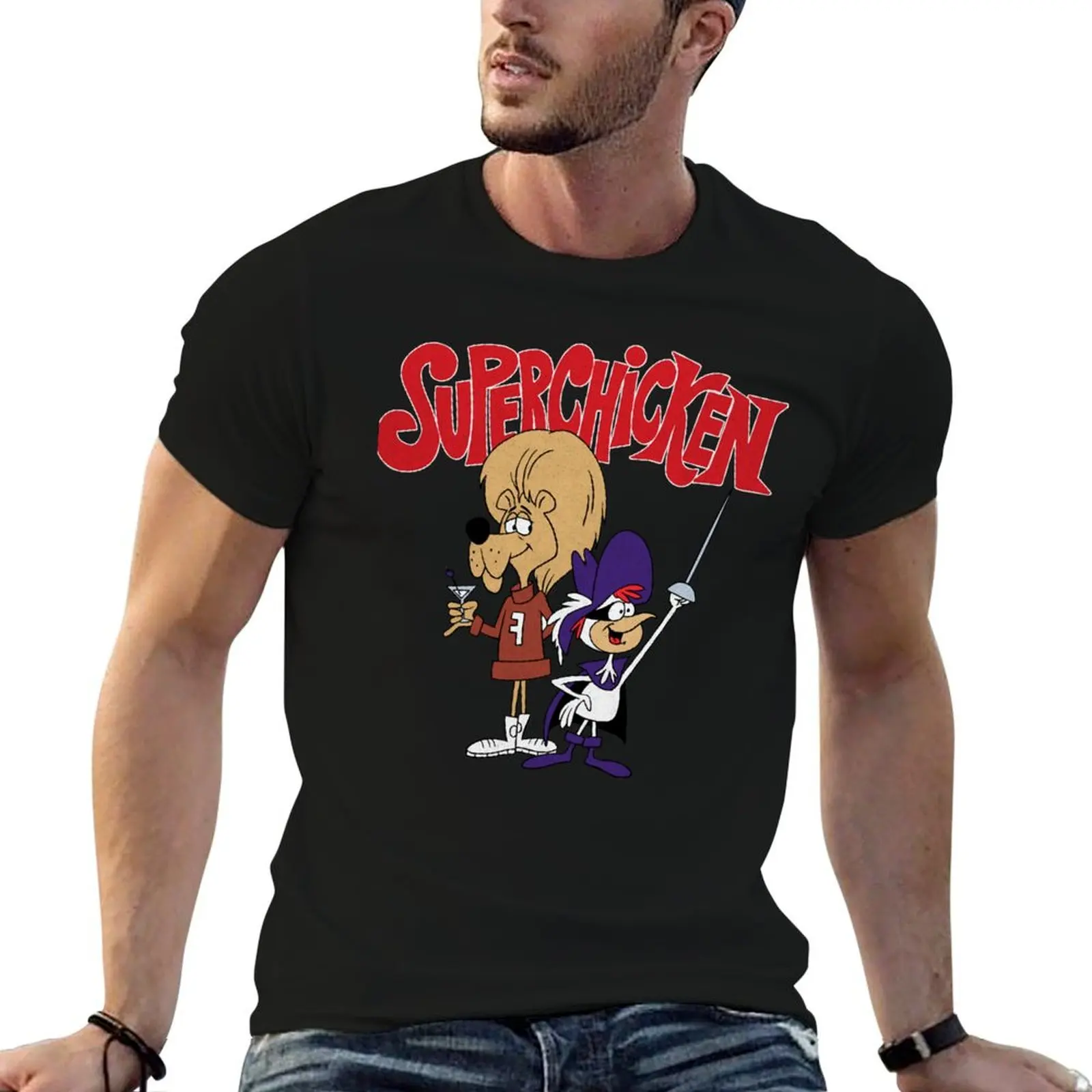 Funny Graphic Gifts Tribute To Jay Superchicken Love You Fred Clas T-Shirt Sport Basic Moisture Wicking Tee
