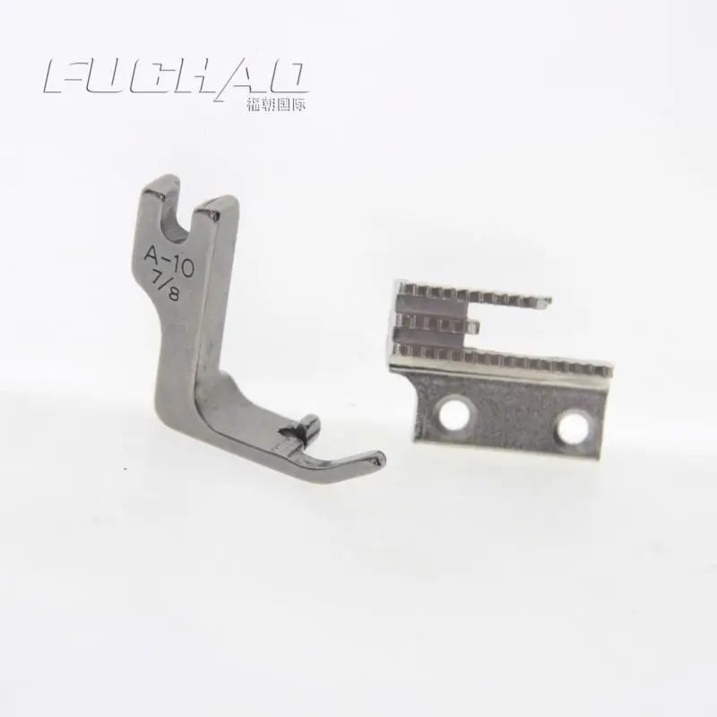 Industrial Sewing Machine Spare Parts Presser Foot And Feed Dog For Leather Binder