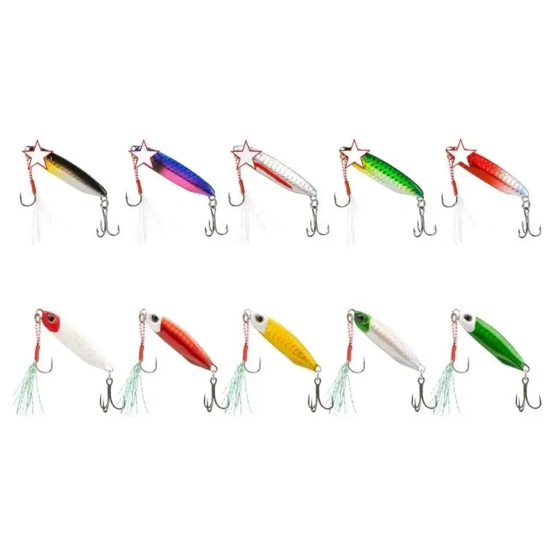 R6FE طُعم صيد واقعي مع خطاف مزدوج وطُعم صيد السمك البطيء #4