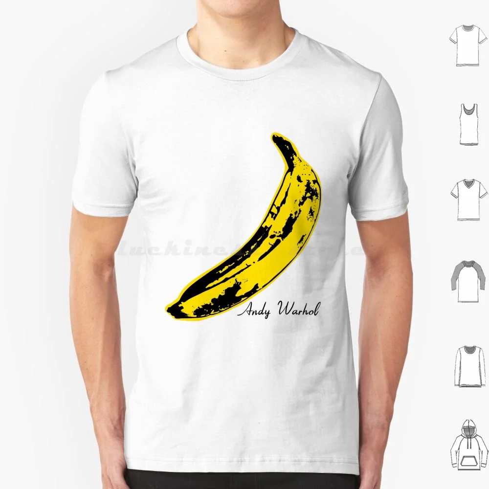 Velvet Underground T Shirt 6Xl Cotton Cool Tee Velvet Underground Band Album Cover Banana