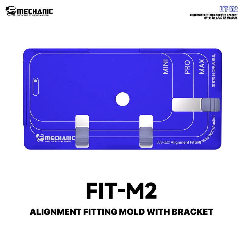 MECHANIC FIT-M2 Magnetic Alignment Mold Bracket Adjustable Slider Design Universal For IP 12-17 LCD Screen OCA Lamination Repair