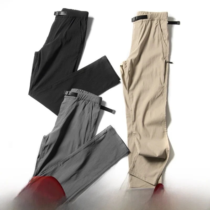 

Men's Outdoor Casual Pants Straight Leg Breathable Windproof Water Repellent 3D Tailoring Qui Dry Spring Summer