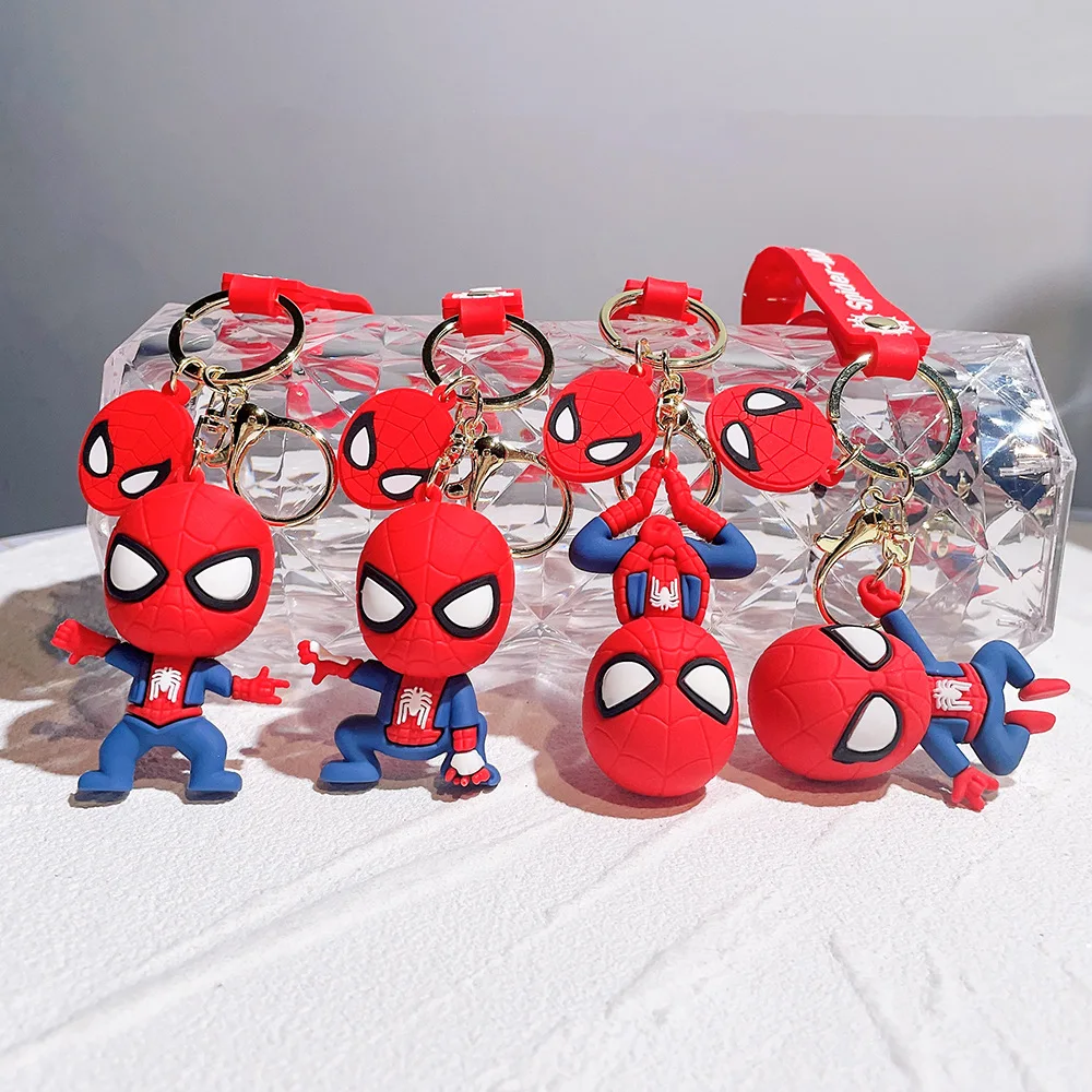 Niesamowity Spider-Man Brelok do kluczy Odwrócony Spider-Man Figurka Torba Breloczek do kluczy Ozdoby samochodowe Akcesoria do kluczy Zabawka dla