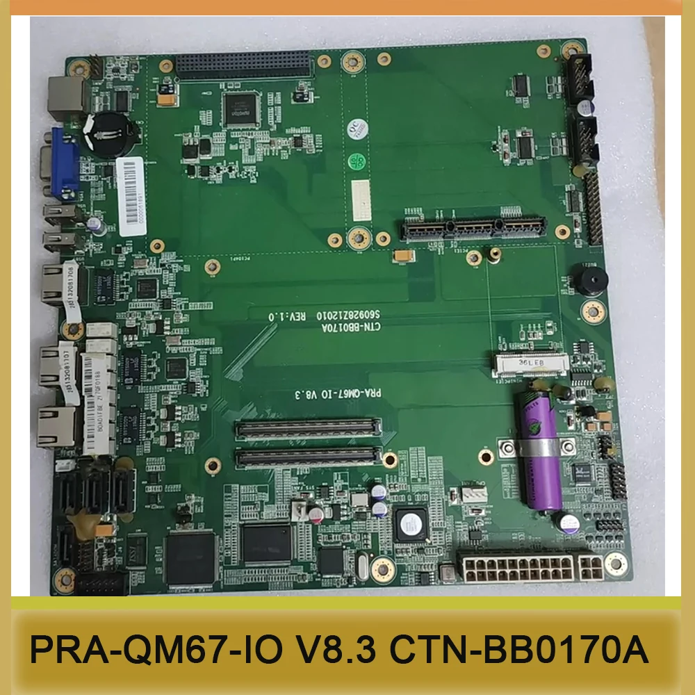 Industrial Control Motherboard PRA-QM67-IO V8.3 CTN-BB0170A