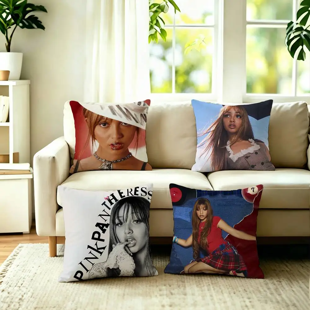 Pop Singer V-Victoria Beverley Square Double-Sided printed Pillow Case Bedroom Bedside Pillow Sofa Cushion Cover