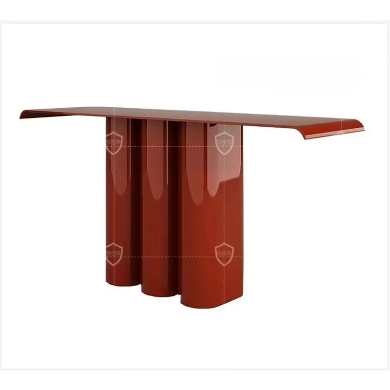 

Console a Long Narrow Table Modern Light Luxury Simple Side View Hotel Corridor Decoration Taipei European New Chinese Style