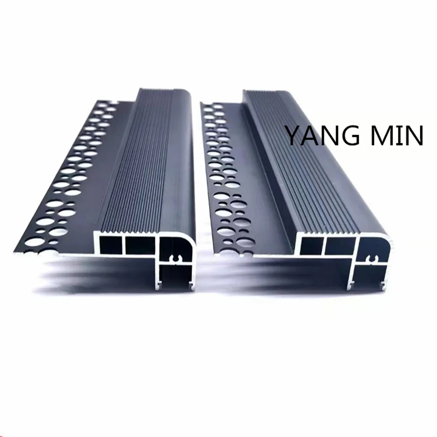 

1.5m/pcs Floor Extruded Strips Housing Extrusion Aluminium Heatsink Light Outdoor Led Profile Stair