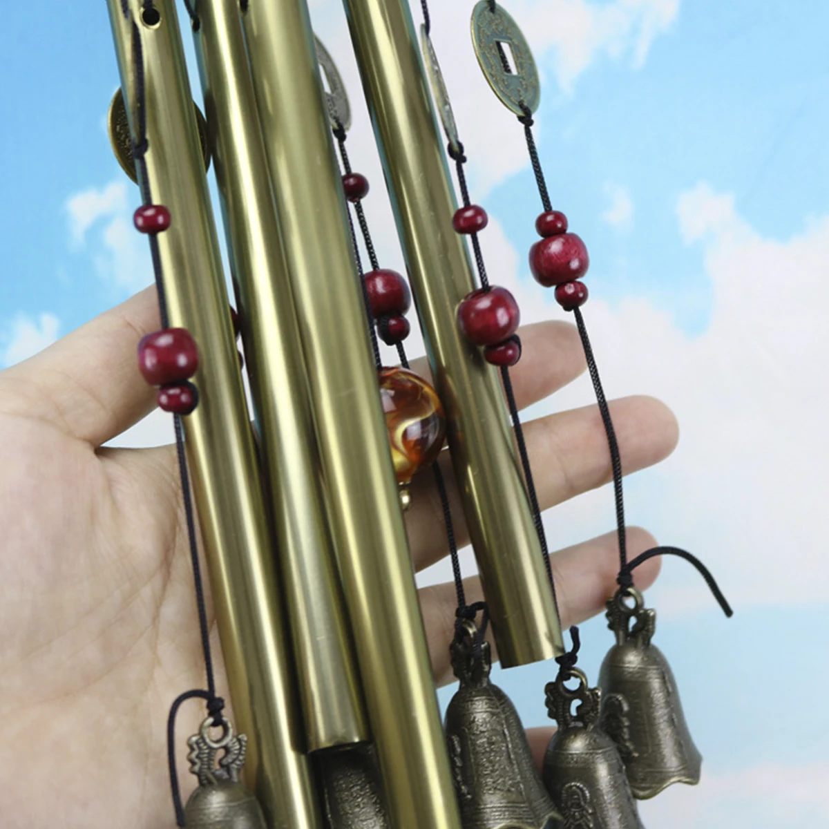 الصينية التقليدية الرجعية الري - مراجعة Wind Chime Tubular وسعره